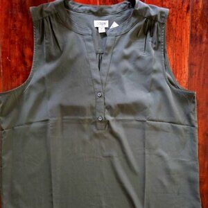 green tank top from J Crew